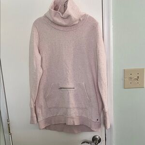 Fabletics Soft Pink Cowl Neck Sweater